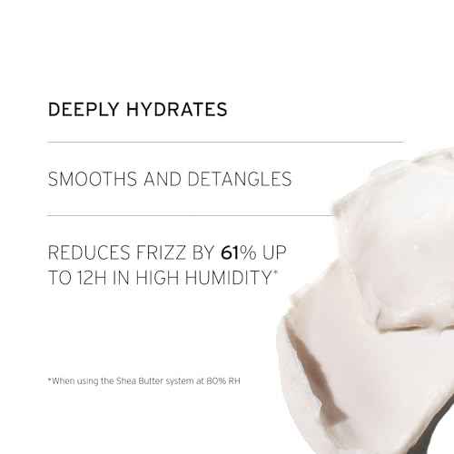 FEKKAI Shea Butter Shampoo (8.5 oz) + Conditioner (8.5 oz) - Improves Moisture, Softness & Shine - Reduces Frizz by 61% Up to 12H - Free of Sulfates, Parabens, Phthalates - Vegan, Cruelty-Free