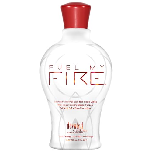 Fuel My Fire Black Bronzing Lotion 12.25oz - Super Dark Tanning
