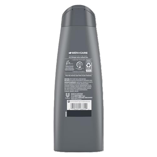 Dove Men+Care Thick and Strong Fortifying 2in1 Shampoo and Conditioner 12 FL OZ - Pack of 2