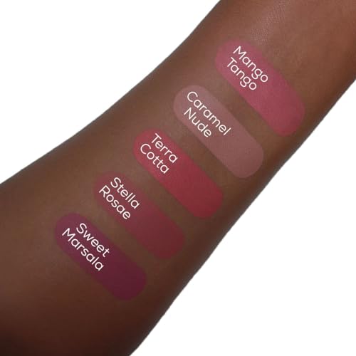 Aromi Marsala Matte Liquid Lipstick - Rosy Burgundy