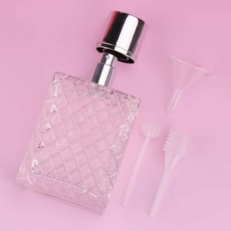 50ml Glass Perfume Bottle Atomizer Spray Refillable