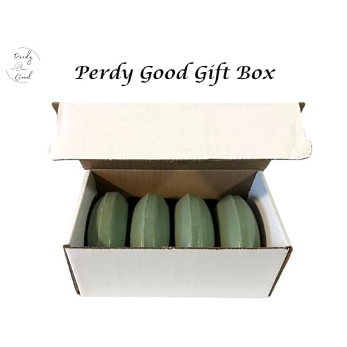 Lightfoot's Pine Soap for Men Bundle with Five (5) bars of Lightfoot's Pine Scented All Natural Mens Soap and One (1) Plastic Free Exfoliating Sisal Soap Saver Bag Gift Boxes