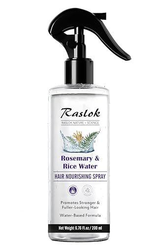 Rosemary & Rice Water Hair Spray – Lightweight, Non-Greasy 200ml