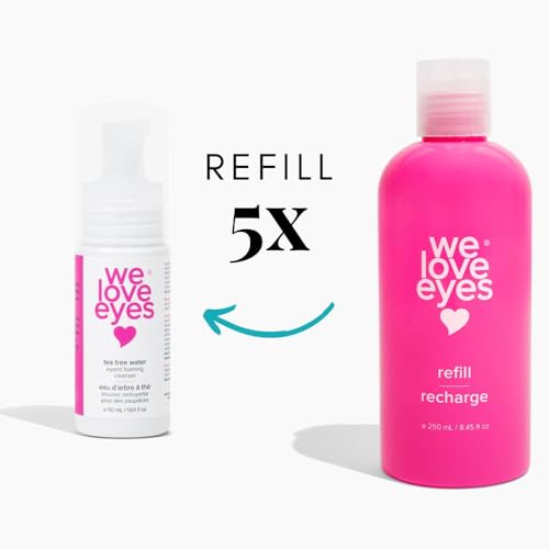 We Love Eyes Tea Tree Eyelid Foaming Cleanser 250mL Refill