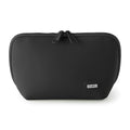 KUSSHI Neoprene Makeup Bag (Black/Pink)