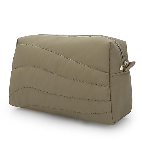 E-Tree Quilted Makeup Bag - Large Capacity Cosmetic Organizer
