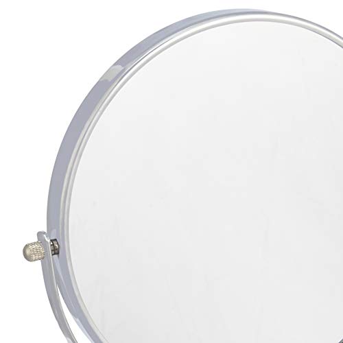 Wall Mount Vanity Mirror 1X/5X Magnification 360° Rotate