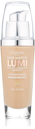 L'Oreal True Match Lumi Luminous Foundation SPF W5 Sand Beige 1oz
