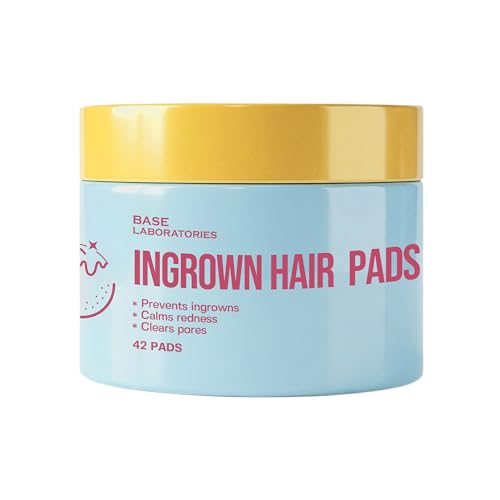 Ingrown Hair Treatment Pads with AHA+BHA - 42 Daily AfterShave Pads