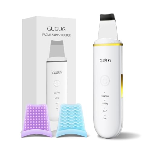 GUGUG Skin Scrubber Face Spatula | 4-Mode Blackhead Remover