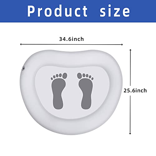 Inflatable Pool Foot Bath Basin for Clean Feet Before Swimming