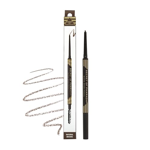 EBIN NEW YORK Micro Brow Pencil Natural Brown | Ultra-Thin Tip