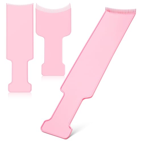 Beavorty 3Pc Hair Coloring Board Set with Highlighting Comb