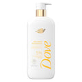 Dove Body Wash Melanin Radiance Nourishes for restored radiance 5% pro-ceramide serum with nourishing oil blend 18.5 oz