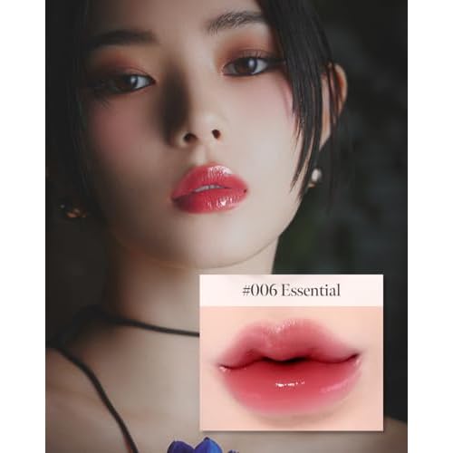 Volumizing Lip Fondue (06 Essential), Melting Lip Balm, Honey Jelly Glaze, Hydrating Glossy Plumper, High Shine Glass Glow Finish, Moisturizing Lip Oil Care, Korean Beauty Makeup