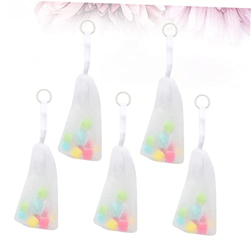 5pcs Foaming Soap Net Bag - Handmade Soap Bubbling Mesh