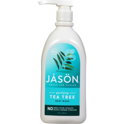 JASON Tea Tree Purifying Body Wash, For a Gentle Feeling Clean, 30 Fluid Ounces (Pack of 2)
