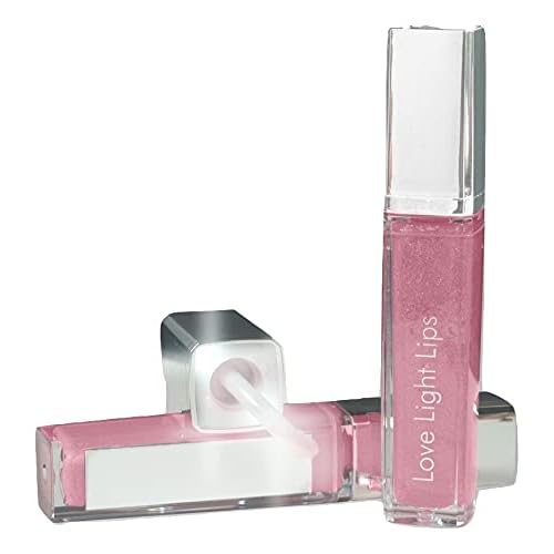 Love Light Lips | Lighted Lip Gloss with Mirror - 4 Luscious Colors |Gift|Holidays|Christmas|Bridal