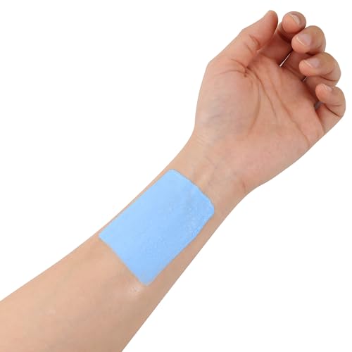Light Blue Liquid Face Paint - Full Coverage, Long Lasting