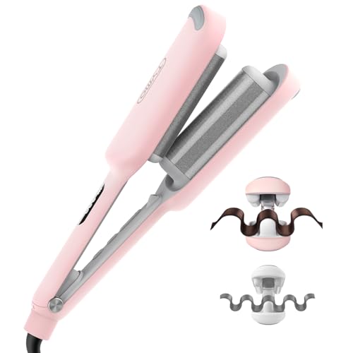 TYMO ROVY 1.25" Curling Iron - Beach Waves Waver with Ceramic Barrel
