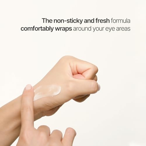 Petitfee Pep-Tightening Eye Cream 1.05 oz (30g) - Peptide Eye Cream with Green Tomato Extract, Coffee Seed Extract, Ceramide NP, for Fine Lines, Tightening Under Eye, Line Smoother, Korean Skin Care
