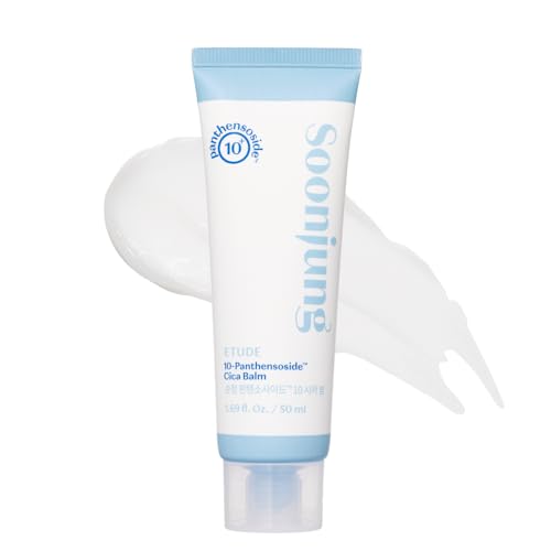 ETUDE HOUSE SoonJung 10-Panthensoside Cica Balm 1.69 fl. oz. (50ml) 23AD | Non-Irritating Soothing Calming Care with 10% of Panthenol for Sensitive and Dry Skin | Korean Skincare