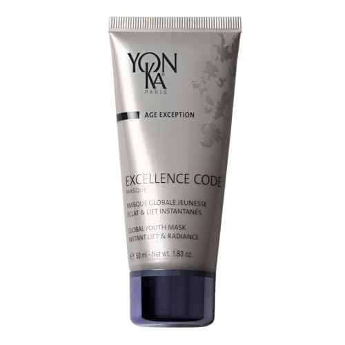 Yonka Excellence Code Masque | Anti-Aging Face Mask and Overnight Sleep Treatment with Hyaluronic Acid | Lift and Firm Skin | Paraben-Free | 1.83 oz