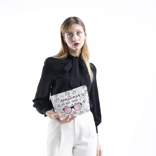 TSOTMO Optometry Gift Sometimes All You Need Is A New Perspective Makeup Bag Student Glasses Optometry Doctor (Perspective bag)