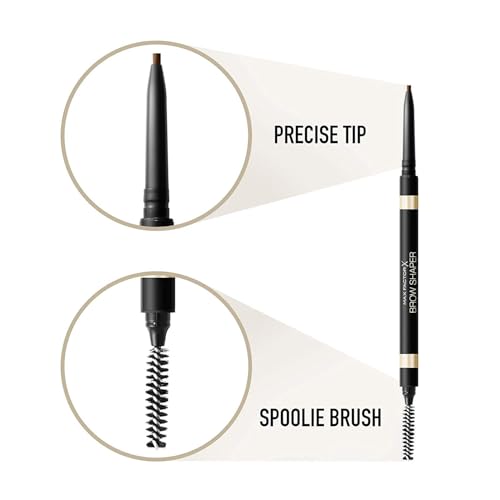 Max Factor Brow Shaper Pencil - Deep Brown, 0.1oz
