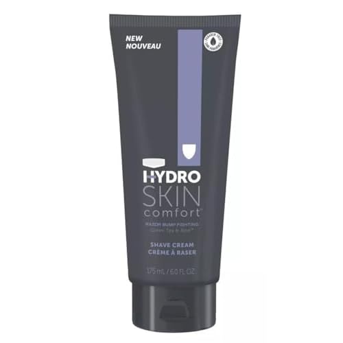 Hydro Skin Comfort Shave Cream, Razor Bump Fighting with Green Tea & Aloe, 6.0 fl oz
