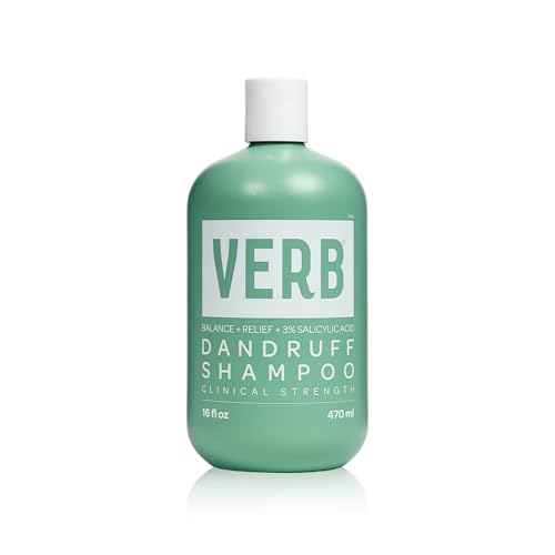 VERB Dandruff Shampoo with Salicylic Acid & Eucalyptus Magnolia, 3% Relief