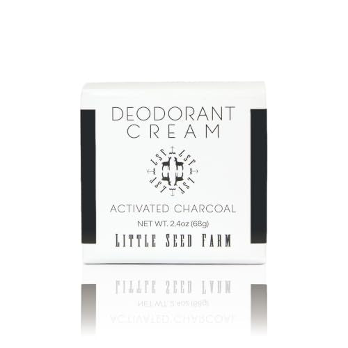 Activated Charcoal Natural Deodorant Cream - Aluminum Free