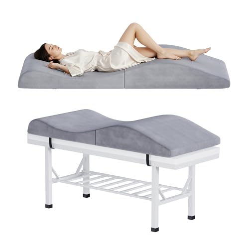 Ergonomic Foldable Lash Bed Topper 70"x28" Massage Table Cushion Pad