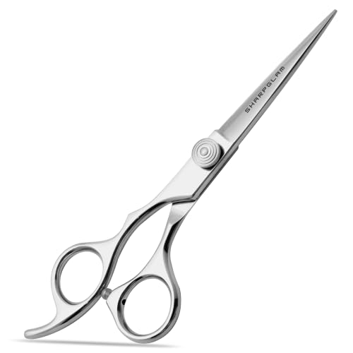 Left-Handed Hair Cutting Scissors 6.5” Professional Shears SHARPGLAM