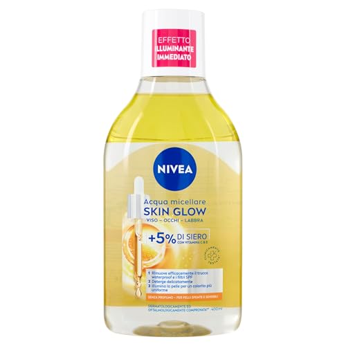 NIVEA Skin Glow Micellar Cleansing Water – 13.5 fl oz