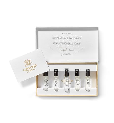 Creed Men's Fragrance Sample Set - 5 Classic Colognes (1.7ML Each)