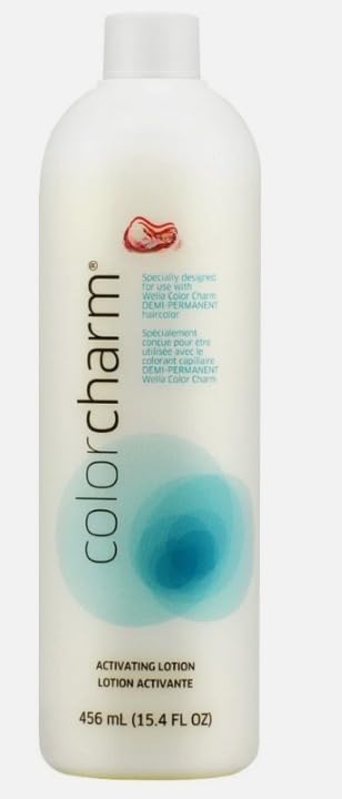Professional Hair Color Activator Lotion 15.4 oz with Comb
