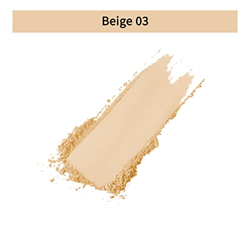 Nykaa All Day Matte Compact Powder SPF 15 - 03 Beige