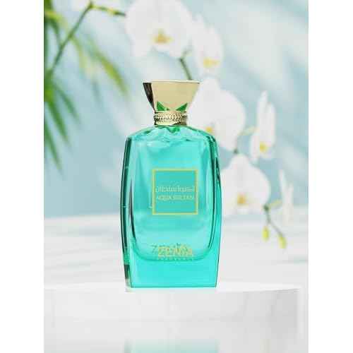 Zenia Aqua Sultan Eau de Parfum EDP Spray Unisex ? 3.4oz / 100ml | Long Lasting Citrus Spicy Woody Fragrance with Bergamot, Neroli, Cinnamon & Tea