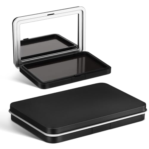 Empty Eyeshadow Palette with Mirror – 2Pc Travel Makeup Box