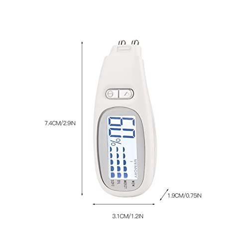 Digital Skin Moisture Analyzer with Backlit Display