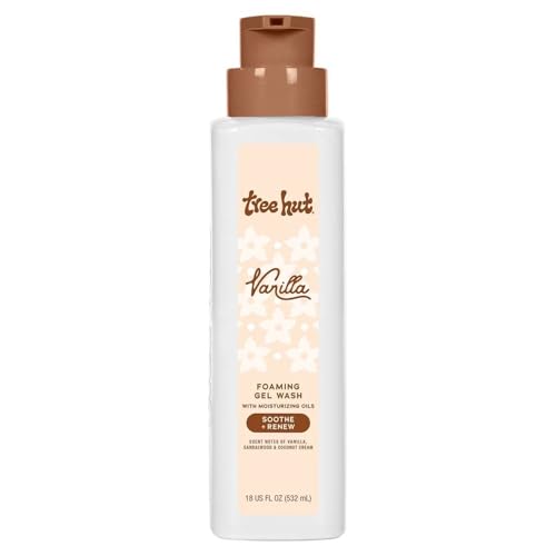 Tree Hut Vanilla Body Wash – Hydrating Gel with Shea Butter