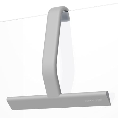 Shower Squeegee for Glass Doors - 10 Inch Silicone Streak-Free