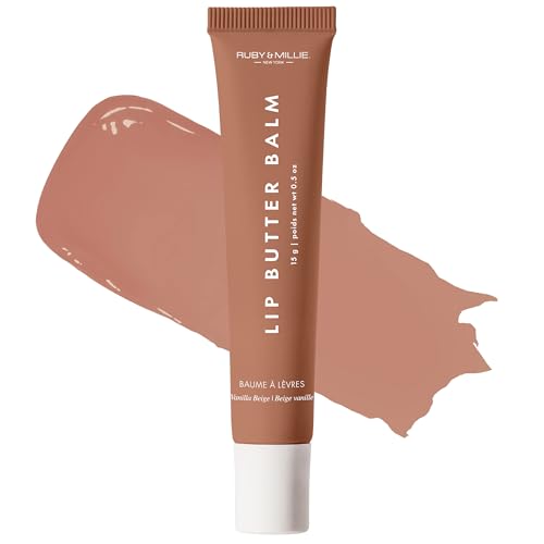 Ruby & Millie Tinted Lip Balm - Vanilla Beige Hydrating Vegan