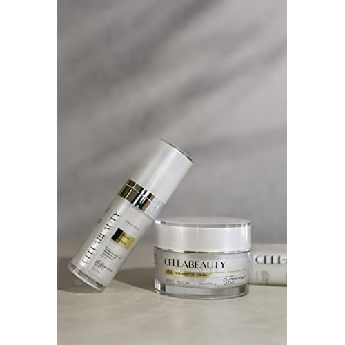 Cella Beauty Facial Regeneration Cream (30ml) Anti Aging and Skin Firming Cream For All Skin Types - Cruelty Free, Plant Based - (1.7oz)