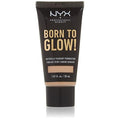 NYX PROFESSIONAL MAKEUP Born To Glow Naturally Radiant Foundation, Medium Coverage - Porcelain