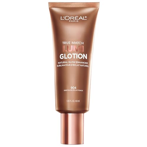 L'Oreal Paris Lumi Glotion Deep & Light Bundle 1.35 Fl Oz Each, Highlighter & Bronzer Set