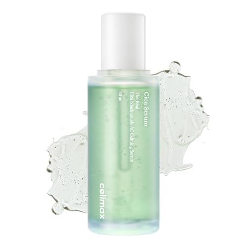 celimax The Real Cica Soothing Cream 50ml + The Real Cica Niacinamide AC Calming Serum 40ml Bundle