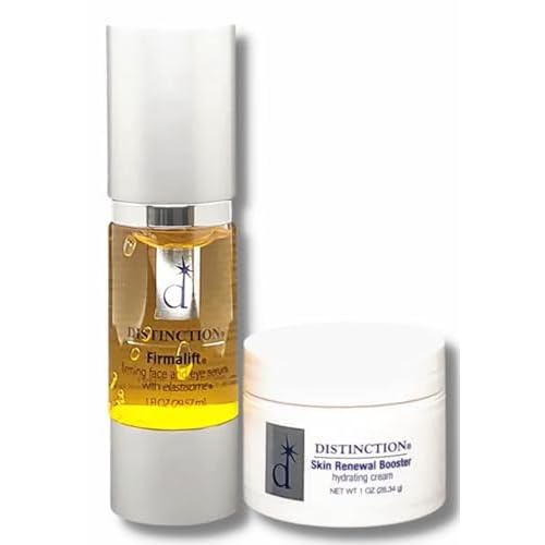 Skin Renewal Booster & Firmalift Serum Combo ? Anti-Aging Hydrating Skincare Formula - Reduces Fine Lines & Wrinkles ? Daily Moisturizer & Face Serum for all Skin Types - 1 Oz, 1 Fl Oz