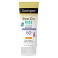 Neutrogena Sheer Zinc Spf#50+ Lotion Kids 3 Ounce (88ml) (Pack of 2)